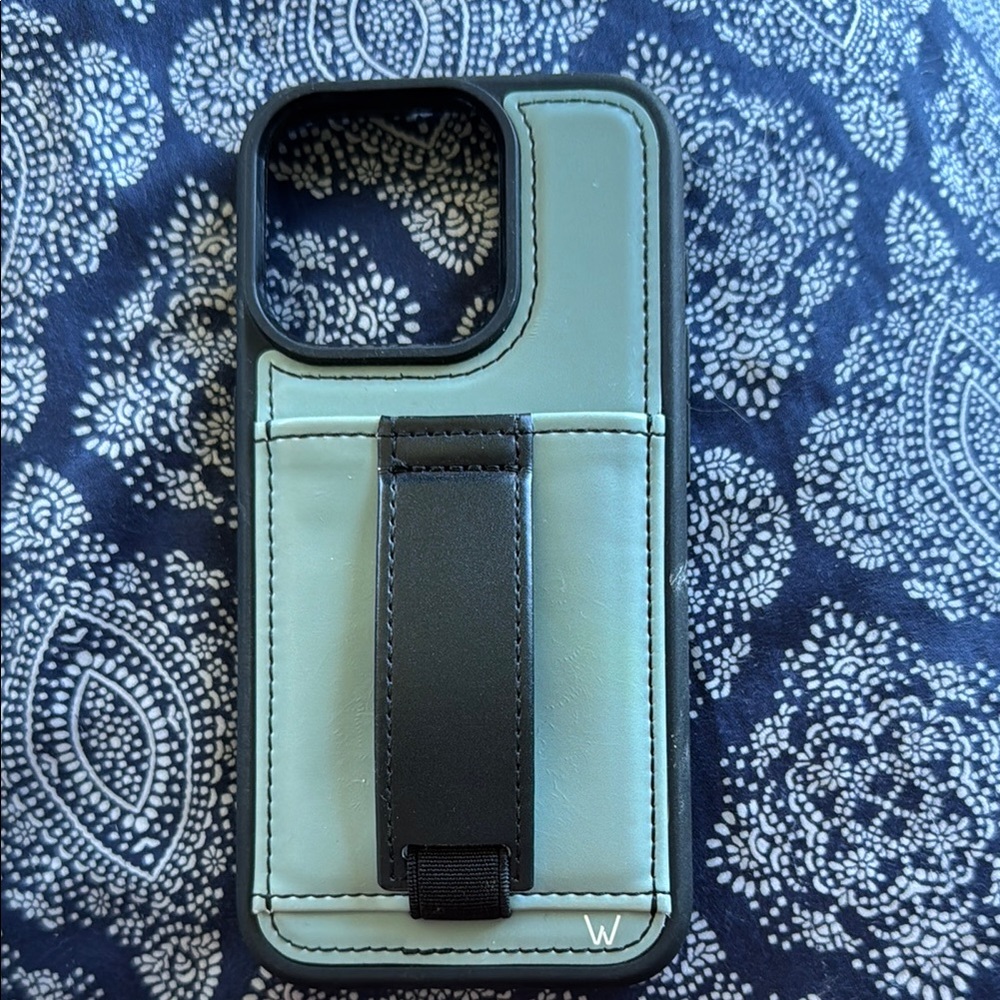 Stylish Black and Green Phone Case